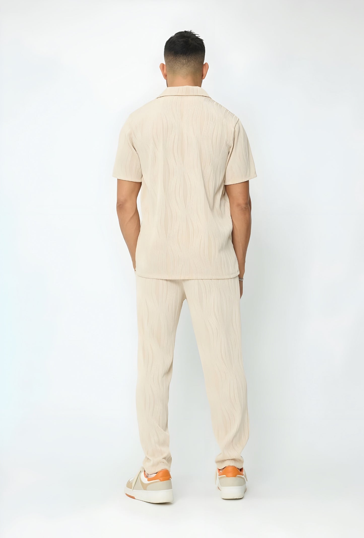 Pleated Cream Set